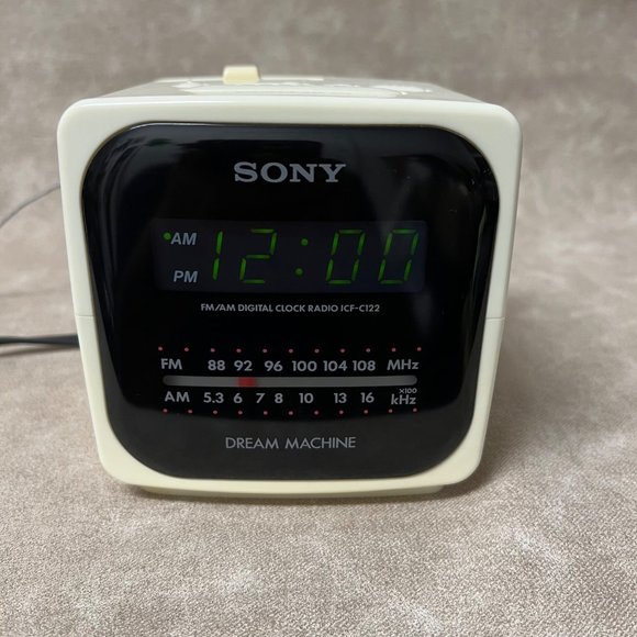 Sony Other Sony Digital Clock Analog Radio Alarm Clock Battery